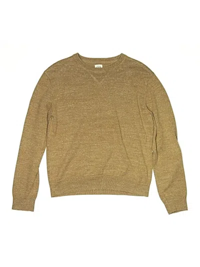 Pre-owned Gap Kids' Pullover Sweater In Tan