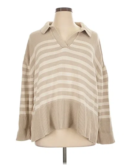 Pre-owned Gap Pullover Sweater In Tan