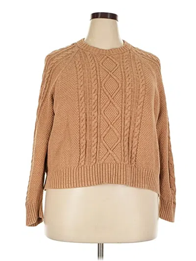 Pre-owned Gap Pullover Sweater In Tan