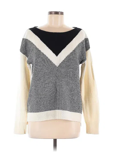 Pre-owned Gap Pullover Sweater In White