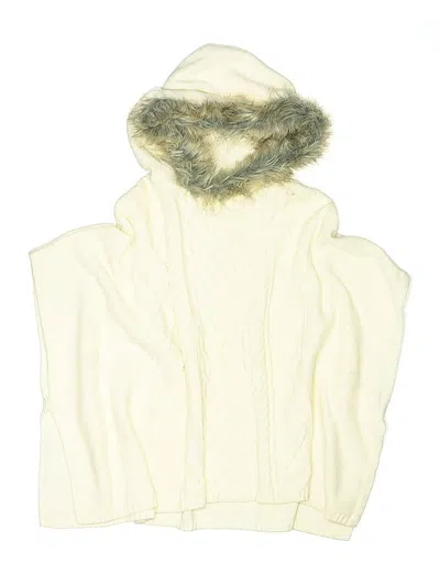 Pre-owned Gap Kids' Pullover Sweater In White