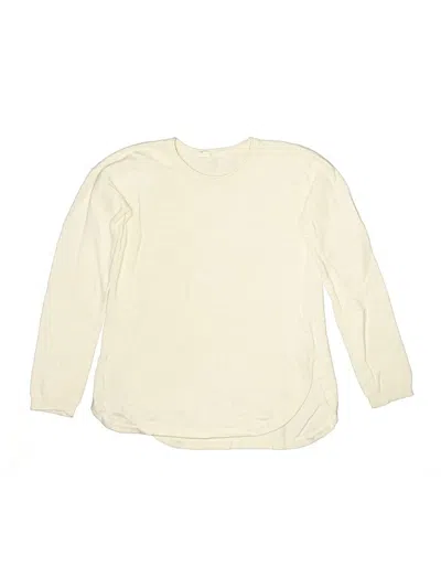 Pre-owned Gap Kids' Pullover Sweater In White