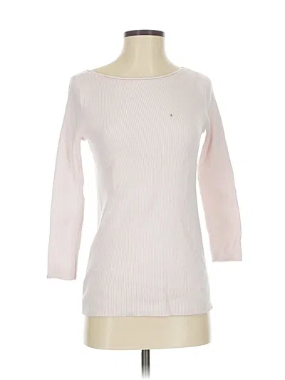 Pre-owned Gap Pullover Sweater In White