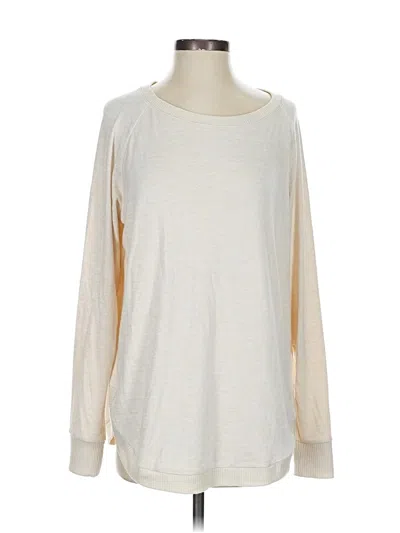 Pre-owned Gap Pullover Sweater In White