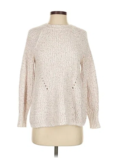 Pre-owned Gap Pullover Sweater In White