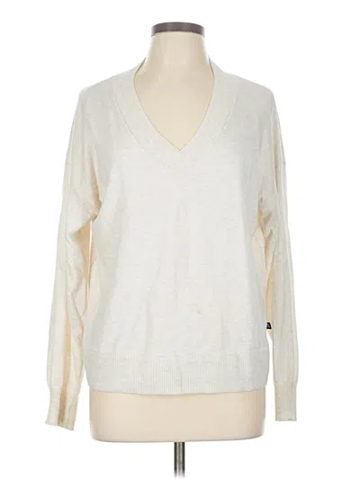 Pre-owned Gap Pullover Sweater In White
