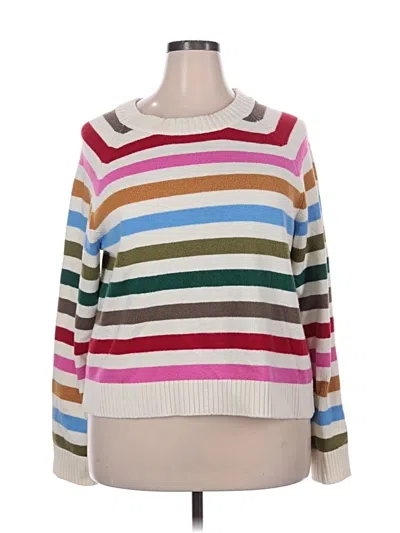 Pre-owned Gap Pullover Sweater In White