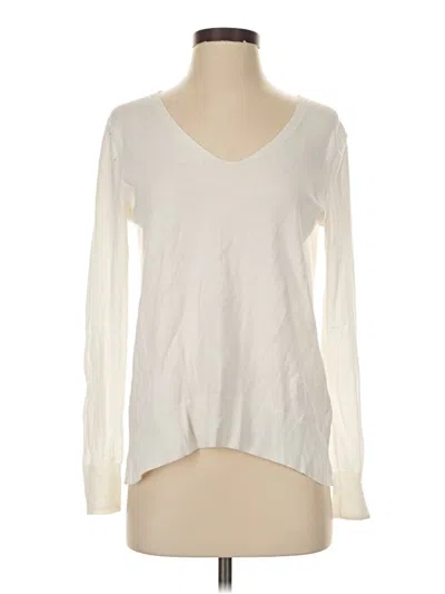 Pre-owned Gap Pullover Sweater In White