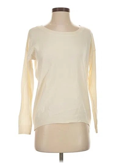 Pre-owned Gap Pullover Sweater In White