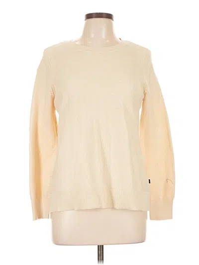 Pre-owned Gap Pullover Sweater In White