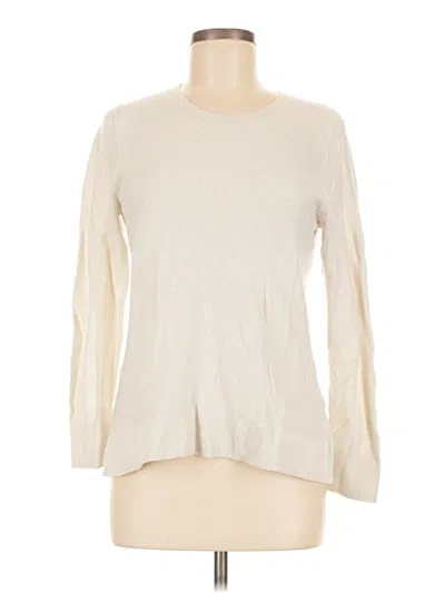 Pre-owned Gap Pullover Sweater In White