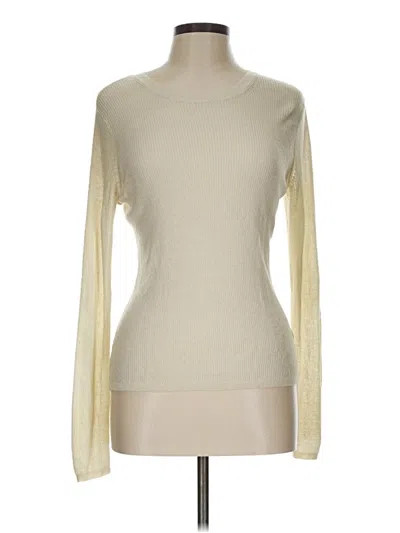 Pre-owned Gap Pullover Sweater In White