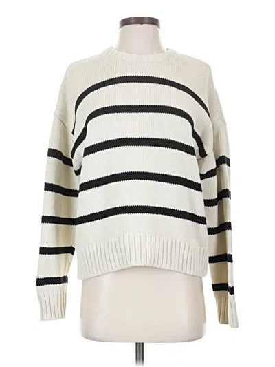 Pre-owned Gap Pullover Sweater In White