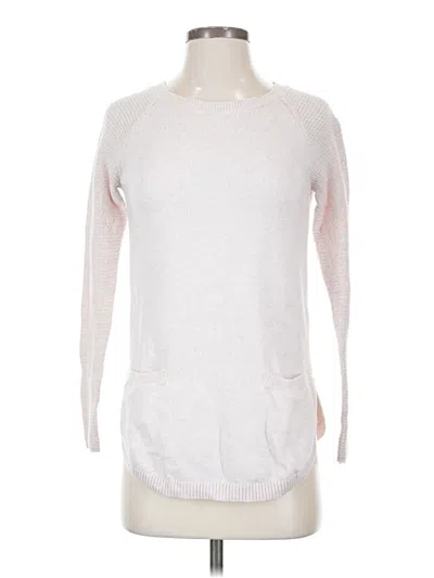 Pre-owned Gap Pullover Sweater In White
