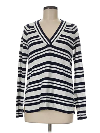 Pre-owned Gap Pullover Sweater In White