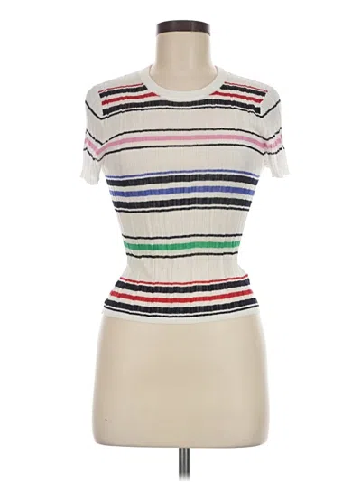 Pre-owned Gap Pullover Sweater In White