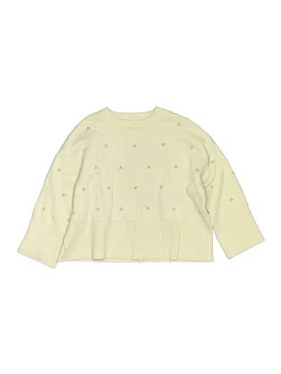 Pre-owned Gap Kids' Pullover Sweater In Yellow