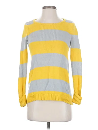 Pre-owned Gap Pullover Sweater In Yellow