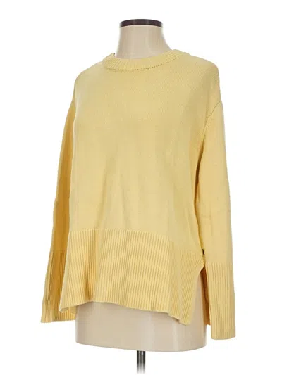Pre-owned Gap Pullover Sweater In Yellow