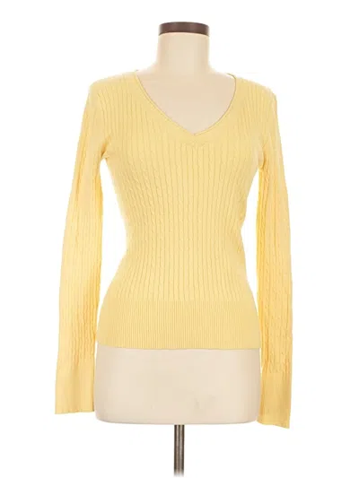 Pre-owned Gap Pullover Sweater In Yellow