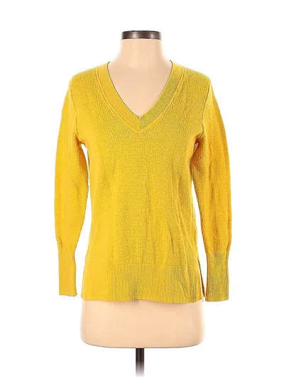 Pre-owned Gap Pullover Sweater In Yellow