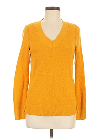 Pre-owned Gap Pullover Sweater In Yellow