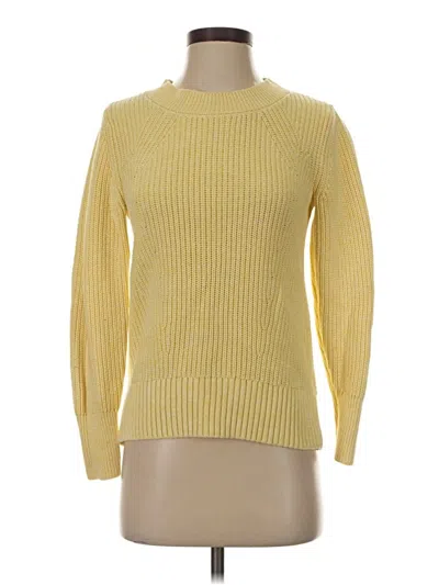 Pre-owned Gap Pullover Sweater In Yellow