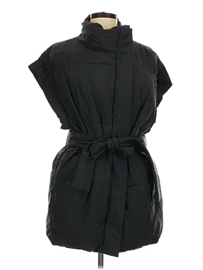 Pre-owned Gap Raincoat In Black