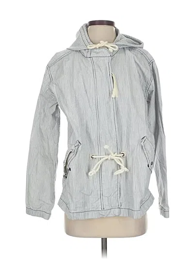 Pre-owned Gap Raincoat In Blue