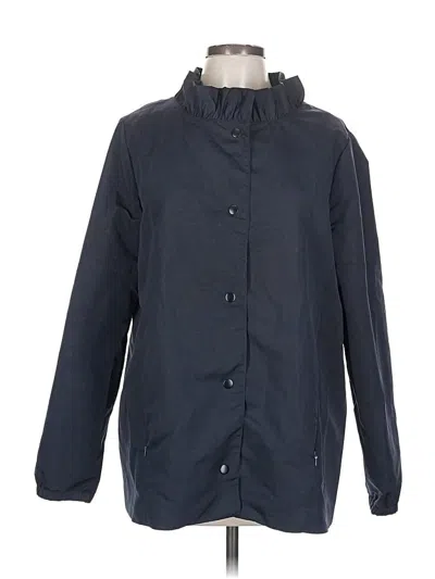 Pre-owned Gap Raincoat In Blue