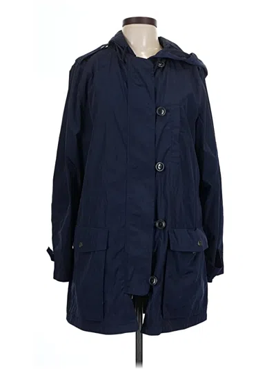 Pre-owned Gap Raincoat In Blue