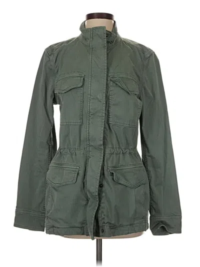 Pre-owned Gap Raincoat In Green