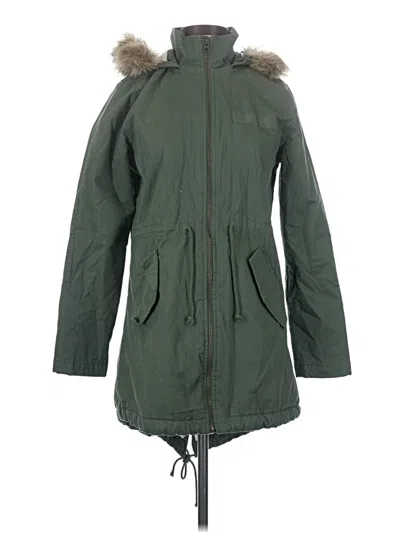 Pre-owned Gap Raincoat In Green