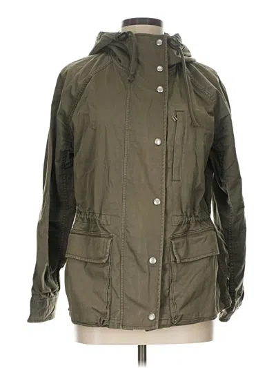 Pre-owned Gap Raincoat In Green