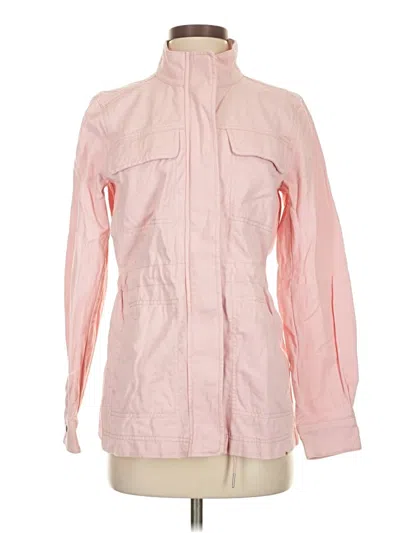 Pre-owned Gap Raincoat In Pink