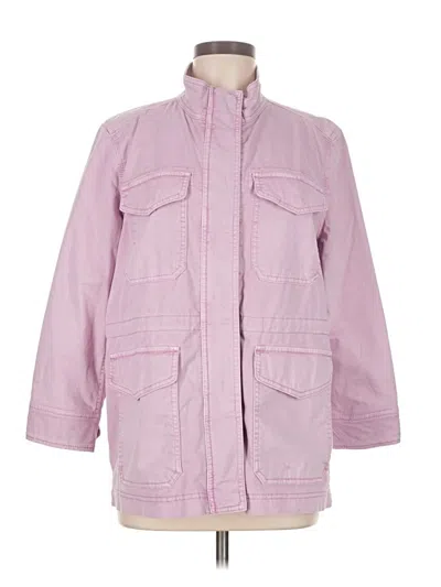 Pre-owned Gap Raincoat In Pink