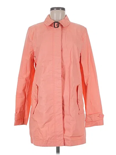 Pre-owned Gap Raincoat In Pink