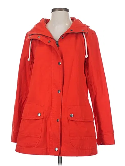 Pre-owned Gap Raincoat In Red