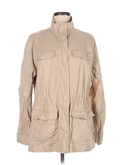 Pre-owned Gap Raincoat In Tan