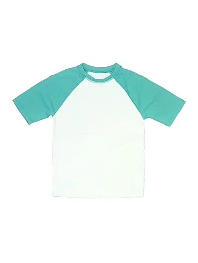 Pre-owned Gap Kids' Rash Guard In Teal