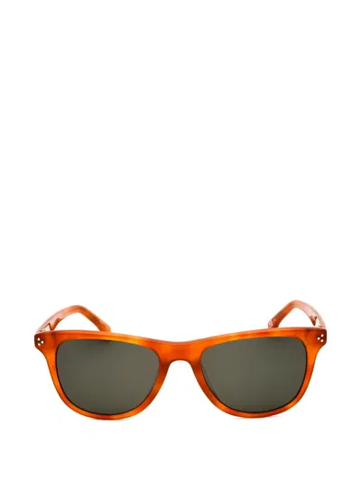 Gap Rectangle-frame Sunglasses In Brown