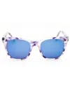 Gap Rectangular Premium Sunglasses For Unisex In Purple