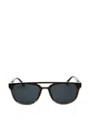 RECTANGULAR-FRAME DOUBLE-BRIDGE SUNGLASSES