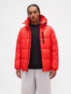 Gap Recycled Heavyweight Puffer Jacket In Red