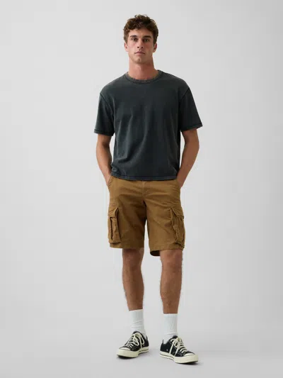Gap Relaxed Cargo Shorts In Brown