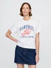 Gap Relaxed Graphic T-shirt In Fresh White