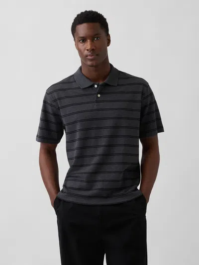 Gap Relaxed Pique Polo Shirt