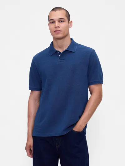 Gap Relaxed Pique Polo Shirt Shirt