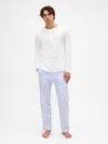 Gap Relaxed Pj Pants In Blue