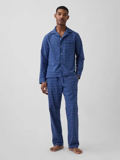 Gap Relaxed Pj Pants In Blue